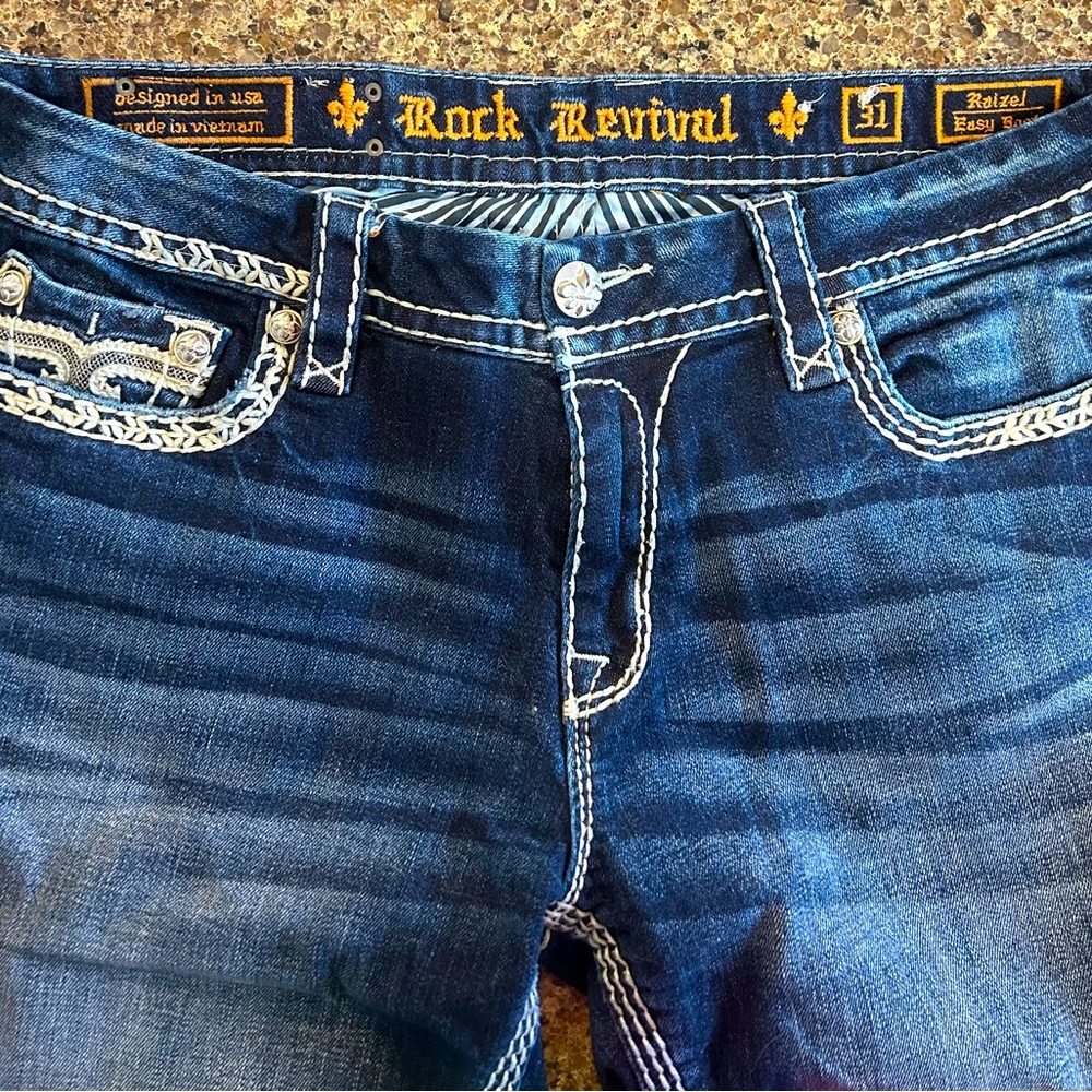 Rock Revival Jeans - Size 31 Easy Boot